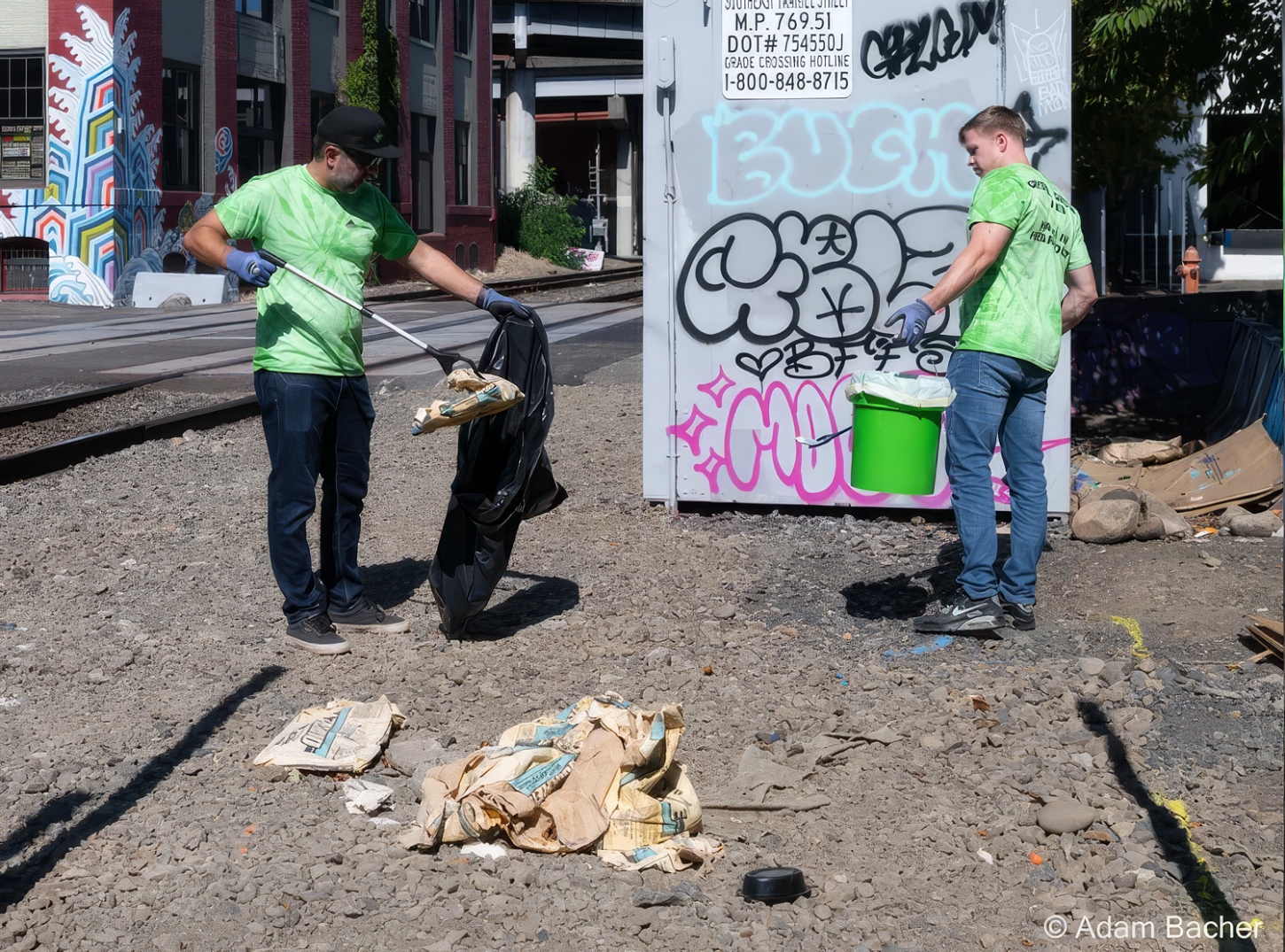 Coming Together for a Cleaner, Greener City - Crystal Greens Landscape - Portland, OR